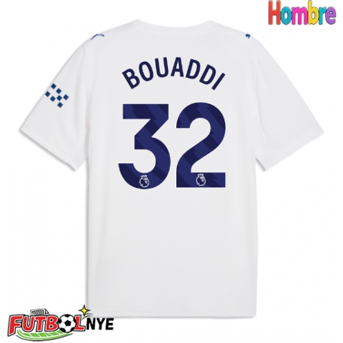 Camiseta Manchester City Ayyoub Bouaddi #32 Tercera Equipación 2026-27 manga corta